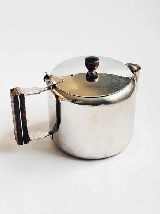 Teapot with Wooden Handle