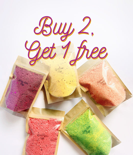 Fizzing Powder Refill Packs - Summer Collection