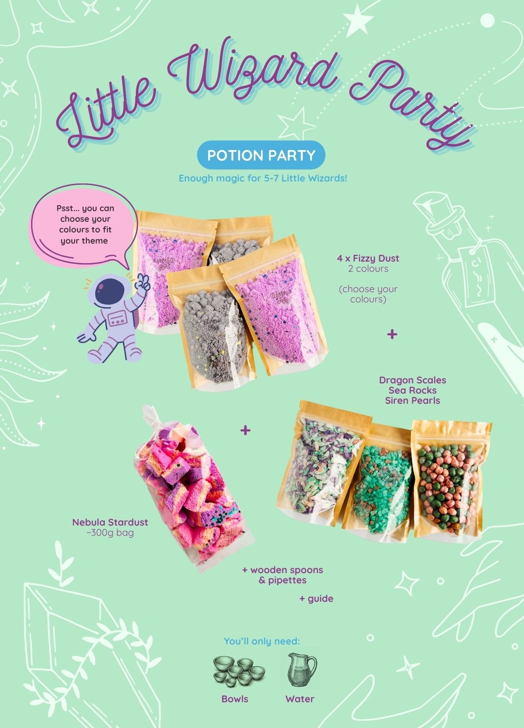 Potion Party Kit – Magical Messy Play for 3–12 Kids