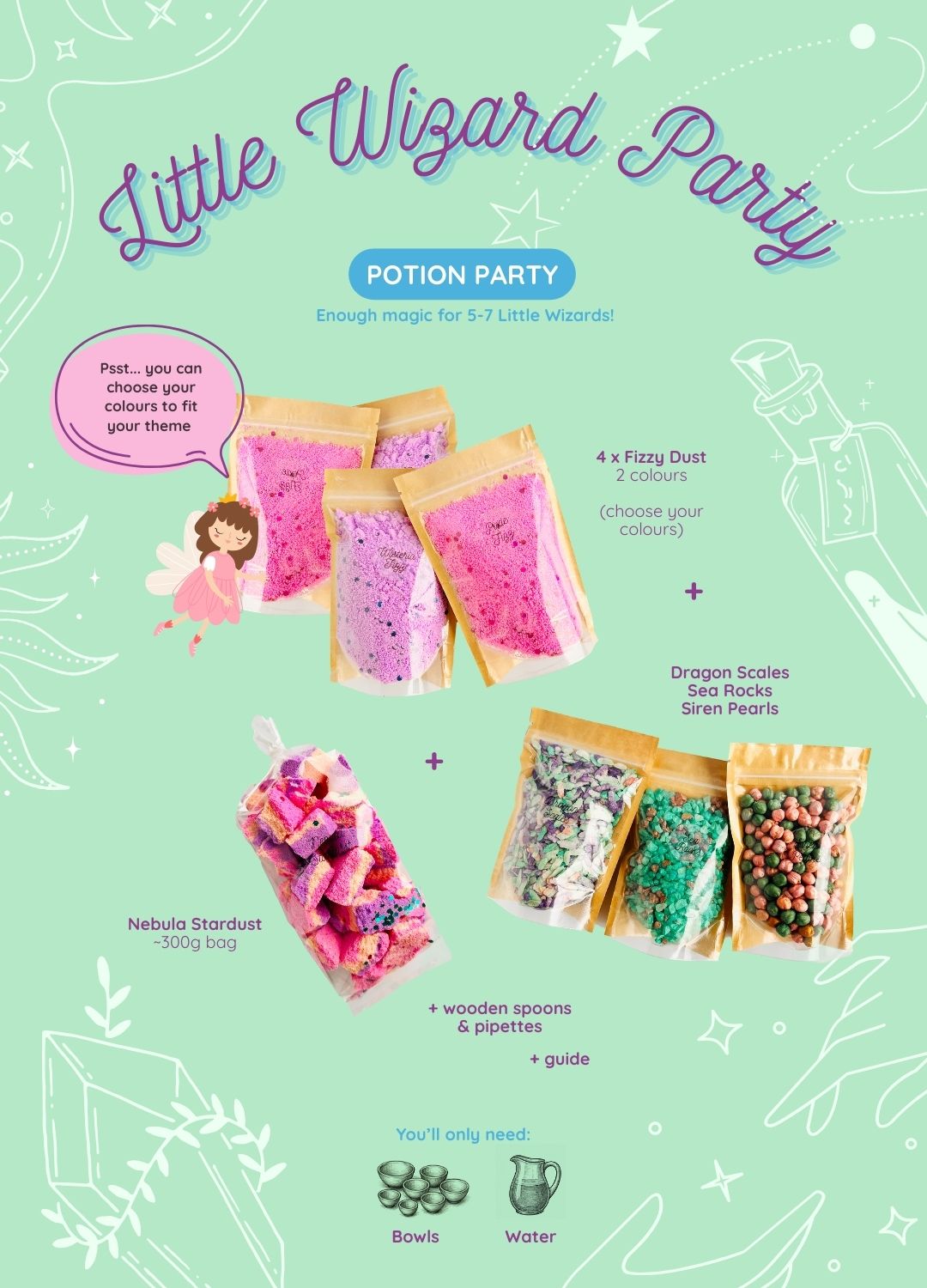 Potion Party Kit – Magical Messy Play for 3–12 Kids