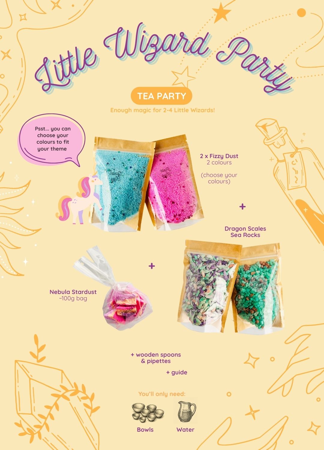 Potion Party Kit – Magical Messy Play for 3–12 Kids