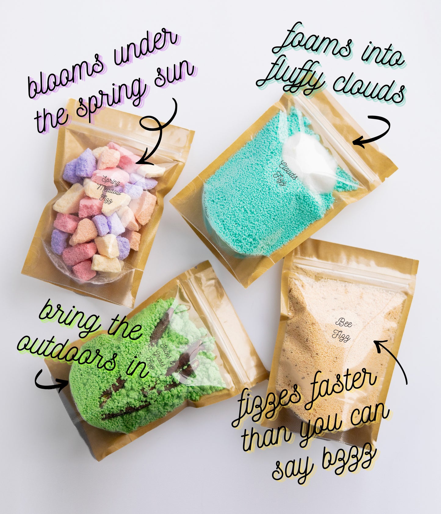 Fizz Refill Packs - Spring has sprung Collection!