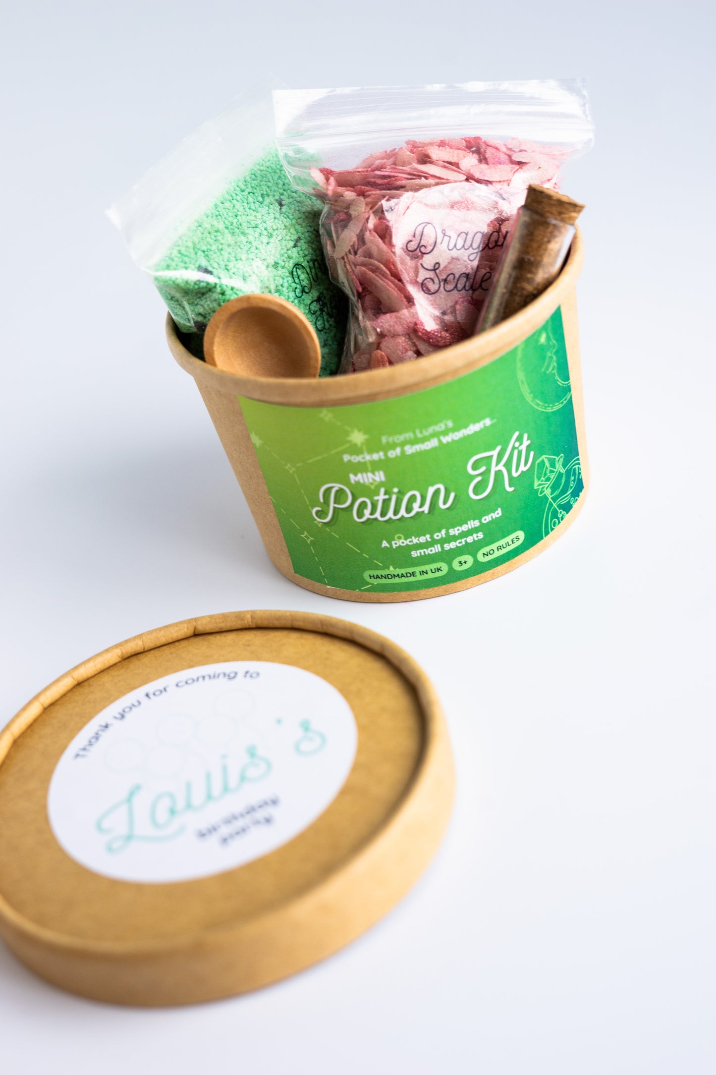 Kids Party Mini Goodie Bag personalised