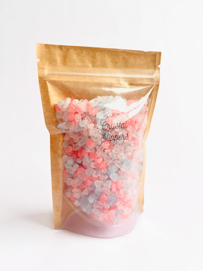 Crystal Slippers Refill – Large Pastel Salt Crystals for Magical Potion Play