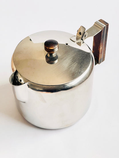 Teapot with Wooden Handle